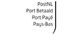 Port Betaald logo - Nationaal en internationaal (alternatief)