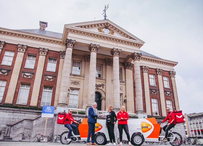 uitstootvrij bezorgen in Groningen