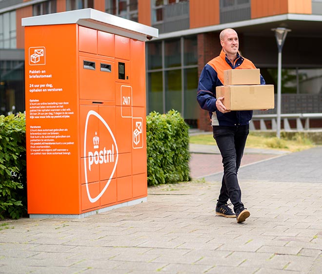 Extractie Specialiteit kam Pakket- en briefautomaat | PostNL