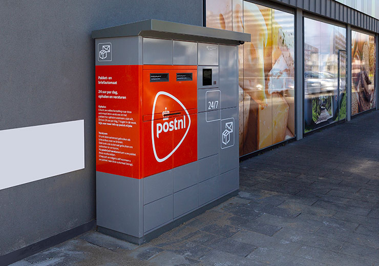 verwelkomt 8 pakket- briefautomaten PostNL | PostNL