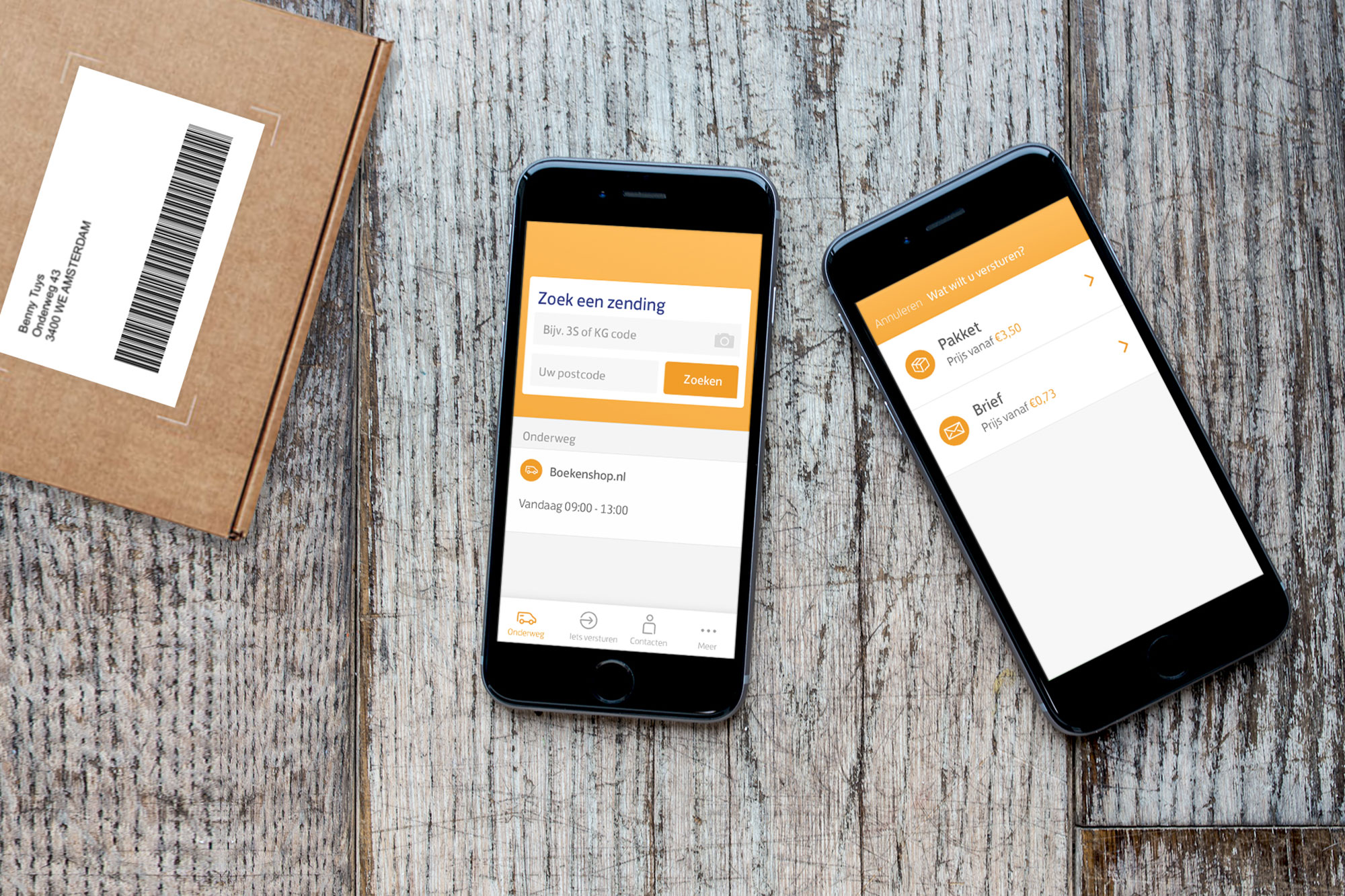 Eenvoudig volgen met notificaties PostNL maakt het makkelijk: volg uw pakket met track & trace, verstuur online, laat uw pakketje ophalen, maak een postzegelcode. En meer. Versturen en ontvangen op één plek.