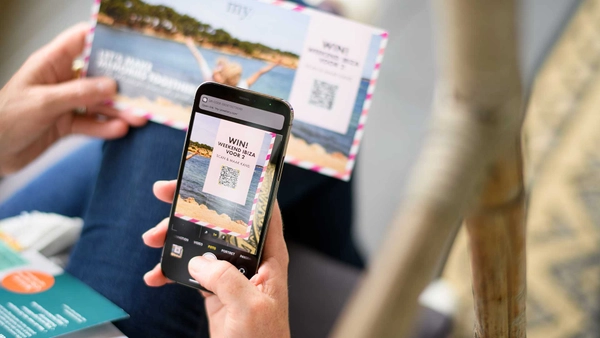 Consument ziet reclamepost in de Mijn Post omgeving in de PostNL-app